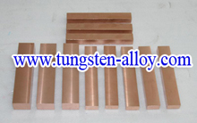 tungsten copper bar picture